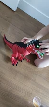 Dinosaurio eléctrico Tiranosaurio Rex para niños, juguete para caminar, luz, sonido, juguetes de modelo Animal