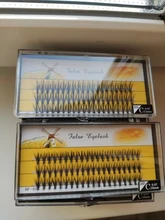 Chic mechones de extensiones de pestañas individuales naturales efecto de volumen 3D profesional conjunto de pestañas postizas maquillaje cilios