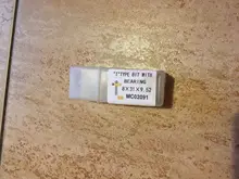 1pc 8mm vástago T-Sloting Router poco broca con rodamiento de madera fresado de ranuras de tipo T Rabbeting madera herramienta para madera MC02091