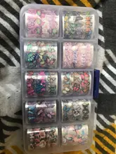 Lámina de transferencias para uñas etiqueta engomada de papel de diseño de pegatina de decoración de uñas flores adhesivo Trópico estrellado decoración de uñas accesorios secreto