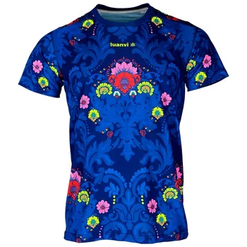 Short Sleeve T-Shirt Luanvi Festes Valencia Blue 
Short Sleeve T-Shirt Luanvi Festes Valencia Blue