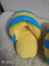 1pc Pet Dog Toys Squeak Plush Toys for Dogs Slipper Shape Dog Chew Toy Soft Plush Puppy