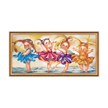 Av-377 set for embroidery with beads 'abris art' 'Dance masenkih lebede', 70*32 cm
Av-377 set for embroidery with beads 'abris art' 'Dance masenkih lebede', 70*32 cm