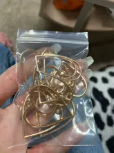 Accesorios de joyería de aleación de tres colores, colgante de corazón, pegamento hueco, bandeja colgante en blanco, bisel 12D51, 20x34mm, 10 Uds.