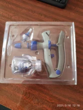 Jeringa de inyección continua ajustable para ganado, inyector Animal para aves de corral, cerdo, Cabra, pollo, pato, vaca, oveja, 5ml