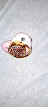 Chupete de bebé con diamantes de imitación, elegante accesorio infantil con brillantes, en color rosa