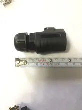 XHE20... IP67/2/3/4/5/6/7/8/9/10/12 pin impermeable conector M20 montaje en Panel conector de cable de alimentación macho y hembra