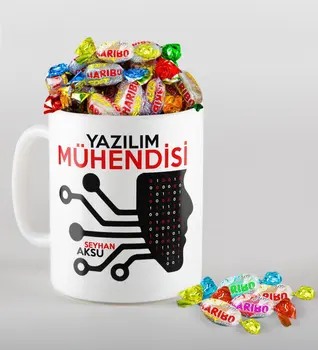Customized Software Engineer Mug and Haribo Candy Gift Seti-2
Customized Software Engineer Mug and Haribo Candy Gift Seti-2