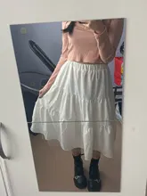 De las mujeres de la moda una línea falda de tul elástico cintura alta fiesta largo Maxi falda