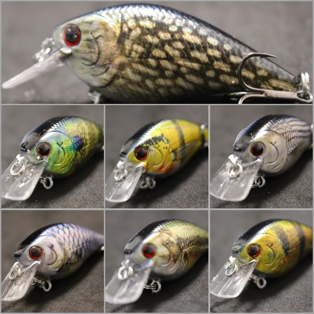 wLure Crankbait Hard Bait Wide Wobble Slow Floating Classic 1.5 Model RealLife Painting 7cm 10g Hard Baits Fishing Lure HC15
wLure Crankbait Hard Bait Wide Wobble Slow Floating Classic 1.5 Model RealLife Painting 7cm 10g Hard Baits Fishing Lure HC15