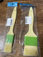 Accesorios de cocina multifunción, brocha de pastelería de grado alimenticio, herramientas para hornear pasteles, mango de plástico, portátil, Uds.