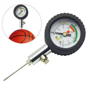 

Soccer Ball Pressure Gauge Air Watch Mini Football Volleyball Basketball Stainless Steel Barometers Pressure Measure Tool