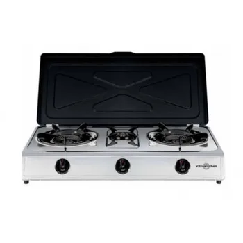 Stove Vitrokitchen 360ib 3fuego Butane Gas
Stove Vitrokitchen 360ib 3fuego Butane Gas