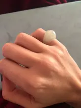 Anillo de acrílico Irregular con patrón de mármol para mujer y niña, anillos de apertura de tortuga de resina, Transparencia Multicolor, novedad de 2021