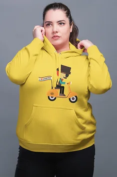 Angemiel Wear İ Love Scooter Yellow Women 'S Hooded Sweatshirt
Angemiel Wear İ Love Scooter Yellow Women 'S Hooded Sweatshirt