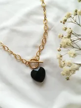 Cadenas ovaladas de acero inoxidable hechas a mano, accesorios para fabricación de joyas y collares, 1M