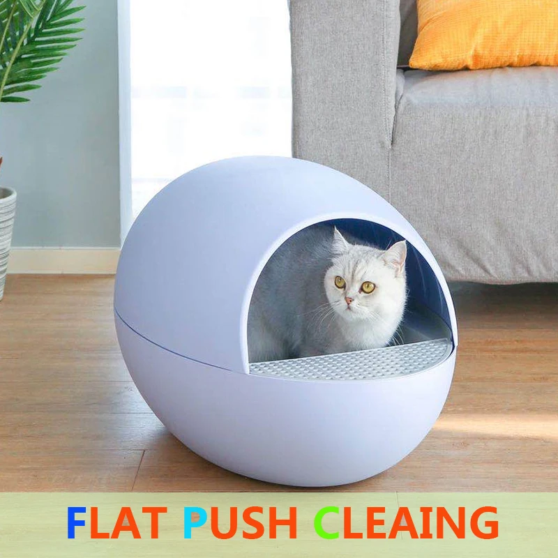 Automatic Self Cleaning Cats defecation record litter Box Flat push cat litter Toilet defecation record Bedpan Pets Accessorie
Automatic Self Cleaning Cats defecation record litter Box Flat push cat litter Toilet defecation record Bedpan Pets Accessorie