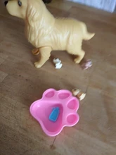 Barbies articulados de 11,5 pulgadas para niños, mascota que da nacimiento a cachorro, madre, 3 cachorros y perrera, accesorios de muñeca, juguete educativo gif