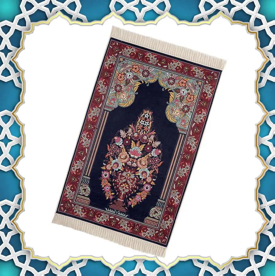 Muslim Prayer Rug Portable Islamic Luxury Digital Print Pouch Home New Style Mat Blanket Meditation Mat Ramadan Gift سجادة صلا
Muslim Prayer Rug Portable Islamic Luxury Digital Print Pouch Home New Style Mat Blanket Meditation Mat Ramadan Gift سجادة صلا