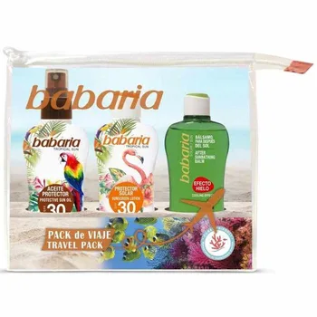 

BABARIA SUNSCREEN SPF30 300ML + OIL 1U. + AFTER SUN BALSAMO ICE EFFECT 1U.