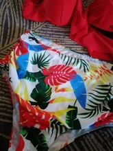 Bikini Swimwear Bathing-Suits Beach-Wear Ruffle Off-The-Shoulder High-Waist Summer Sexy