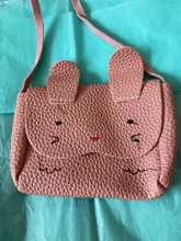 Bolso de hombro de conejo para bebé y niña, bandoleras cruzadas de almacenamiento de animales, regalos para niños