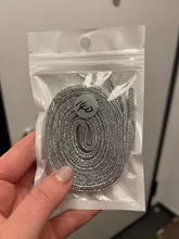 Cordón de zapato cordones con purpurina brillante, para zapatillas deportivas, para senderismo, gran oferta