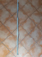 Manguera gruesa de ducha, tubería de agua blanda, cromada a prueba de explosiones, accesorios de baño, 1,5 m O 2m