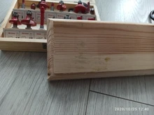 Router-Bit-Set Trimming-Knife Milling-Cutter Woodworking Shank W/wood-Case Tungsten Carbide