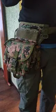 Bolsa táctica militar de caída de la pierna herramienta riñonera Paquete de caza bolsa de cintura mochila de motorista para hombre paquetes de cintura militar