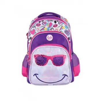 Medium Backpack Smile Purple/Fuchsia With LED Light AND Sequins
Medium Backpack Smile Purple/Fuchsia With LED Light AND Sequins
