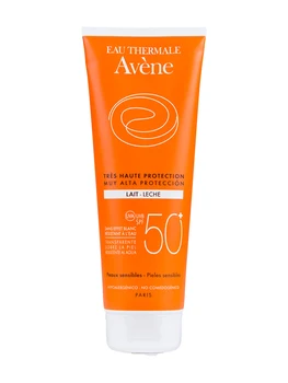 Avène Sunscreen in milk spf 50 + 250 ml optimal protection against uvb and uva rays
Avène Sunscreen in milk spf 50 + 250 ml optimal protection against uvb and uva rays