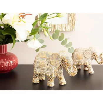 English Home Elephant's Trunk Polyresin Trinket 20x8,5x14,5 cm Brown
English Home Elephant's Trunk Polyresin Trinket 20x8,5x14,5 cm Brown