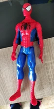 Titan Hero-figura de acción de Spider-man, muñeco de Hombre Araña de 30cm, Superhéroes, Spiderman, juguetes de regalo de Navidad para niños