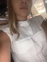 Womens Tops Blouses Padded Shoulder-Top Ootn-Stand-Collar Sleeveless Shirts Office Chic