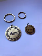 Etiquetas de identificación personalizadas para perros y gatos, colgante con nombre, dirección, Collar