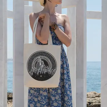 Angemiel Bag Mountain Pine Grove Motif Cloth Bag
Angemiel Bag Mountain Pine Grove Motif Cloth Bag