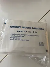 20 PCS impermeable de apósitos pasta estéril desechable pasta vendaje gasa nueva pieza no tejida gran tirita