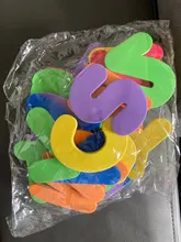 36 unids/set alfanumérica carta baño rompecabezas EVA niños bebé baño juguetes educativos niños baño divertido de succión de agua de juguete