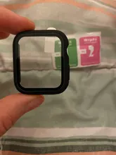 Protector de pantalla completa para Apple watch, carcasa dura mate para Apple watch 6/SE/5/4/3/360, película de vidrio templado para iwatch 2/1, 4/5