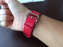 Correa de cuero para Apple watch, banda de 44mm, 40mm, 38mm, 42mm, iWatch, pulsera de una sola vuelta, reloj para Apple watch series 5 4 3 se 6