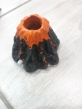 Paisajismo del tanque de peces, decoración de acuario con forma volcánica, adornos de rocalla, herramienta de oxigenación, 2021