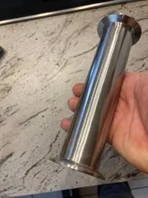 Tri Spool-Tube Ferrule-Clamp Clamp-Type Sanitary 1-1/2-SS304 with 100mm 19-76mm