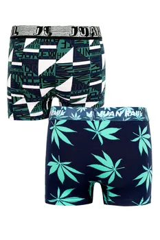 DeepSEA Navy Blue and Khaki Combed Cotton Men 'S Cotton Boxer Shorts Panties Boxer Inner Linen Double Set 2 PCs For Male 2006955 
DeepSEA Navy Blue and Khaki Combed Cotton Men 'S Cotton Boxer Shorts Panties Boxer Inner Linen Double Set 2 PCs For Male 2006955