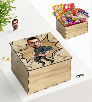 Tailor-made In Wooden Box Bay Guitarist Caricature Of Nostalgic Lezzetler Gift set
Tailor-made In Wooden Box Bay Guitarist Caricature Of Nostalgic Lezzetler Gift set