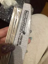 6pc mezclar archivos de uñas fuerte papel de lija lavable las uñas de Emery Board 80/100/150/180/240/320 Grit Lima un ongle manicura pulidora