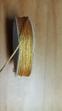 OlingArt-Hilo de color dorado y plateado de 0,8mm/1,0mm/2,0mm/2,4mm, cuerda de nudo chino, cuerda de punto, línea de alambre DIY para fabricación de joyas