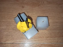 1PC de 45 grados de bloqueo de broca para ranuradora de inglete diámetro 1/4 /8mm mango de madera verde cortador para perforación de la carpintería herramientas