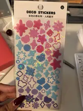 Pegatina de lazo Arco Iris Kawaii, pegatinas del alfabeto, etiqueta creativa de lentejuelas, foto de decoración álbum diario, papelería coreana Ins