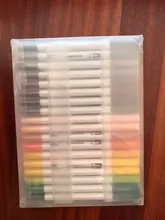 Juego de pinceles de acuarela, 12, 24, 36, 48, 60, 72, 100, 120 colores, rotuladores de acuarela de doble punta, suministros de arte para escuelas